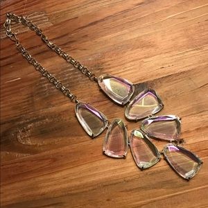 Kendra Scott Clear Iridescent Harlow